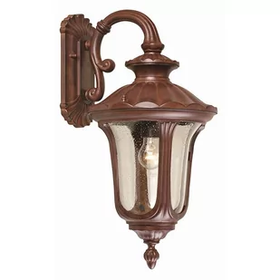 Elstead Lighting Chicago Wall Down Lantern Small CC2/S kinkiet ogrodowy IP44 stylowy CC2/S) - Lampy ogrodowe - miniaturka - grafika 1