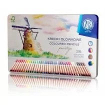 Astra Kredki ołówkowe Prestige 36 kolorów w kasetce - Przybory szkolne - miniaturka - grafika 2
