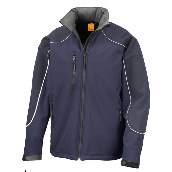Kurtka męska Softshell wzmacniana Granatowy r. L