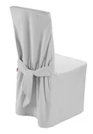 Pokrowce na meble - Dekoria Sukienka na krzesło biały 45x94 cm Linen 580-392-04 - miniaturka - grafika 1