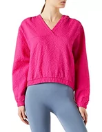 Kurtki damskie - Nike W Nk Ic Wvn Hd Po Jkt Damska kurtka - miniaturka - grafika 1