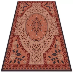 Uniwersalny dywan winylowy Wzór wianek kwiatów 150x225 cm - Dywany - miniaturka - grafika 1