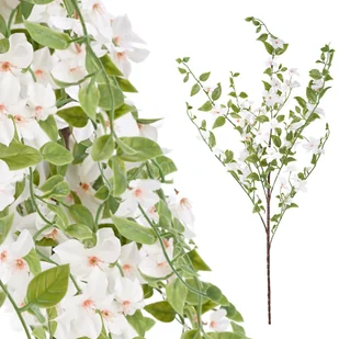 SZTUCZNE KWIATY POJEDYNCZA GAŁĄZKA 90 cm KWITNĄCA DO WAZONU BUKIETU OZDOBA - Sztuczne kwiaty - miniaturka - grafika 1