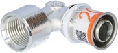 Łączniki, trójniki, kształtki - Uponor S-Press PLUS kolano z gwintem wewn. 20-Rp1/2"FT - miniaturka - grafika 1