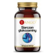 Suplementy naturalne - Glukozamina Siarczan glukozaminy 90 kapsułek YANGO 1036547554 - miniaturka - grafika 1
