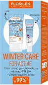 Kremy dla dzieci - FLOSLEK - ZESTAW WINTER CARE FOR ACTIVE (Krem zimowy przeciwsłoneczny SPF50+ i zimowa wazelinka do ust) - miniaturka - grafika 1