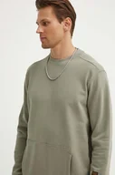 Bluzy męskie - G-Star Raw bluza bawełniana męska kolor zielony gładka D24680-D562 - miniaturka - grafika 1