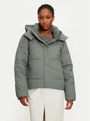 Kurtki damskie - Vero Moda Kurtka zimowa Greta Kylie 10311315 Zielony Regular Fit - miniaturka - grafika 1