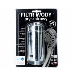 Zestaw 2 sztuki filtr prysznicowy FitAqua - Uzdatniacze wody - miniaturka - grafika 4