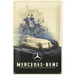 22309 Plakat 20x30 Mercedes-Benz Silver - Plakaty - miniaturka - grafika 1