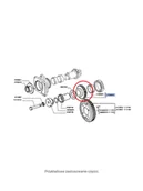 Części i akcesoria do maszyn rolniczych - NEW HOLLAND CASE Koło zębate napędu - pośrednie - CNH 4766826 4766826 - miniaturka - grafika 1