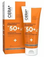 Balsamy i kremy do opalania - Cera+ Solutions, krem ochronny SPF50, skóra wrażliwa, skłonna do przebarwień, 50 ml - miniaturka - grafika 1