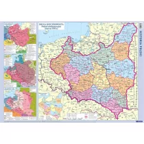 Historia Polski. Szkolna mapa ścienna dwustronna - Mapy i plansze edukacyjne - miniaturka - grafika 1
