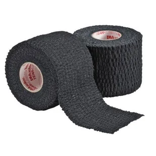 Bandaż elastyczny samoprzylepny Mueller Tear Light Tape - 7,6 cm x 6,9 m – Czarny - Apteczki i materiały opatrunkowe - miniaturka - grafika 1