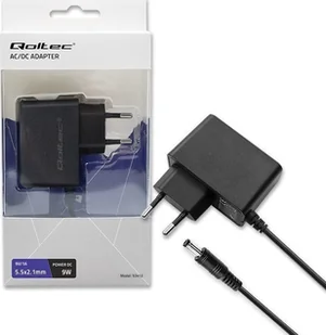Qoltec Zasilacz wtyczkowy 9W 9V 1A 5.5*2.1 - Pozostałe akcesoria sieciowe - miniaturka - grafika 1