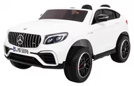 Pojazdy elektryczne dla dzieci - NoName Pojazd na akumulator Mercedes GLC 63S Biały PA.XMX-608.BIA - miniaturka - grafika 1
