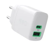 Ładowarki do telefonów - Greencell PowerSource Duo30 1x USB-A 1x USB-C 30W - miniaturka - grafika 1
