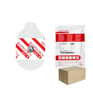 Elektrody EKG EK-S 48 PSG pianka żel stały 57mm x 34mm 50szt wielopak 30op - Meble i wyposażenie gabinetów medycznych - miniaturka - grafika 1