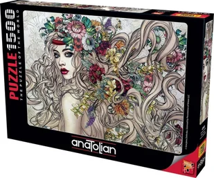 Anatolian Puzzle 1500 Siła w kwiatach - Anatolian - Puzzle - miniaturka - grafika 1