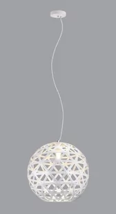 Auhilon Deco Lighting Lampa wisząca FROZEN MD17056-1L-WH MD17056-1L-WH - Lampy sufitowe - miniaturka - grafika 1