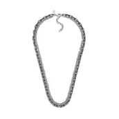 Naszyjniki męskie - Armani Exchange Męski naszyjnik ze stali nierdzewnej z brązu, AXG0159060 - miniaturka - grafika 1