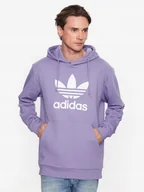 Bluzy męskie - ADIDAS BLUZA MĘSKA SPORTOWA WKŁADANA PRZEZ GŁOWĘ BAWEŁNIANA - XS - miniaturka - grafika 1