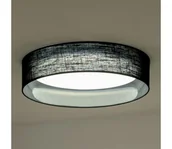 Lampy sufitowe - Duolla - LED Plafon ROLLER LED/24W/230V śr. 45 cm czarny - miniaturka - grafika 1