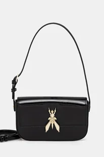 Patrizia Pepe torebka skórzana kolor czarny 8B0231 L125 - Torebki damskie - miniaturka - grafika 1