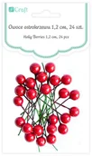 Zabawki kreatywne - Owoce Ostrokrzewu 12Cm - Czerwone 24Szt, Dp Craft - miniaturka - grafika 1