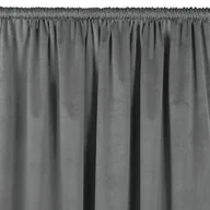 Zasłony - Zasłona VILA kolor grafitowy styl klasyczny tunel 5 cm velvet 200x175 homede - CURT/HOM/VILA/VELVET/TUNNEL/CHARCOAL/200x175 - miniaturka - grafika 1