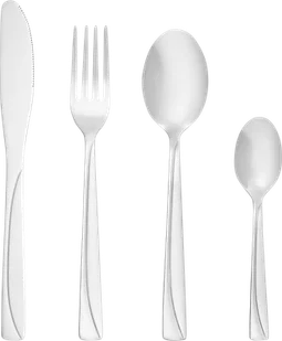 Komplet sztućców Domotti Silva na 6 osób 24 szt (5904134614995) - Zestawy sztućców - miniaturka - grafika 1