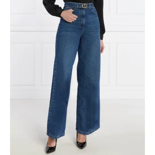 TWINSET Jeansy | flare fit - Spodnie damskie - miniaturka - grafika 1