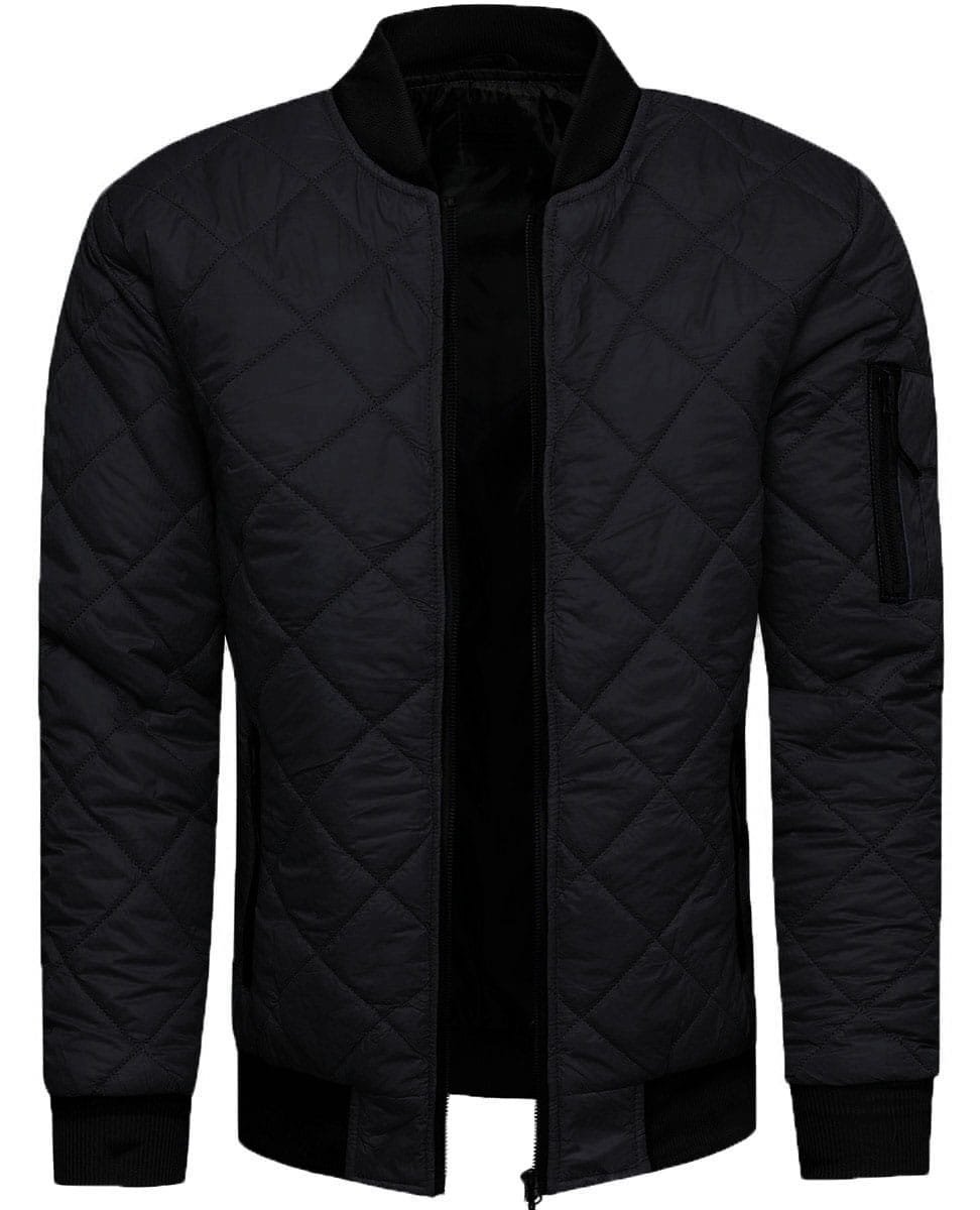 Kurtka męska przejściowa czarna Recea - L