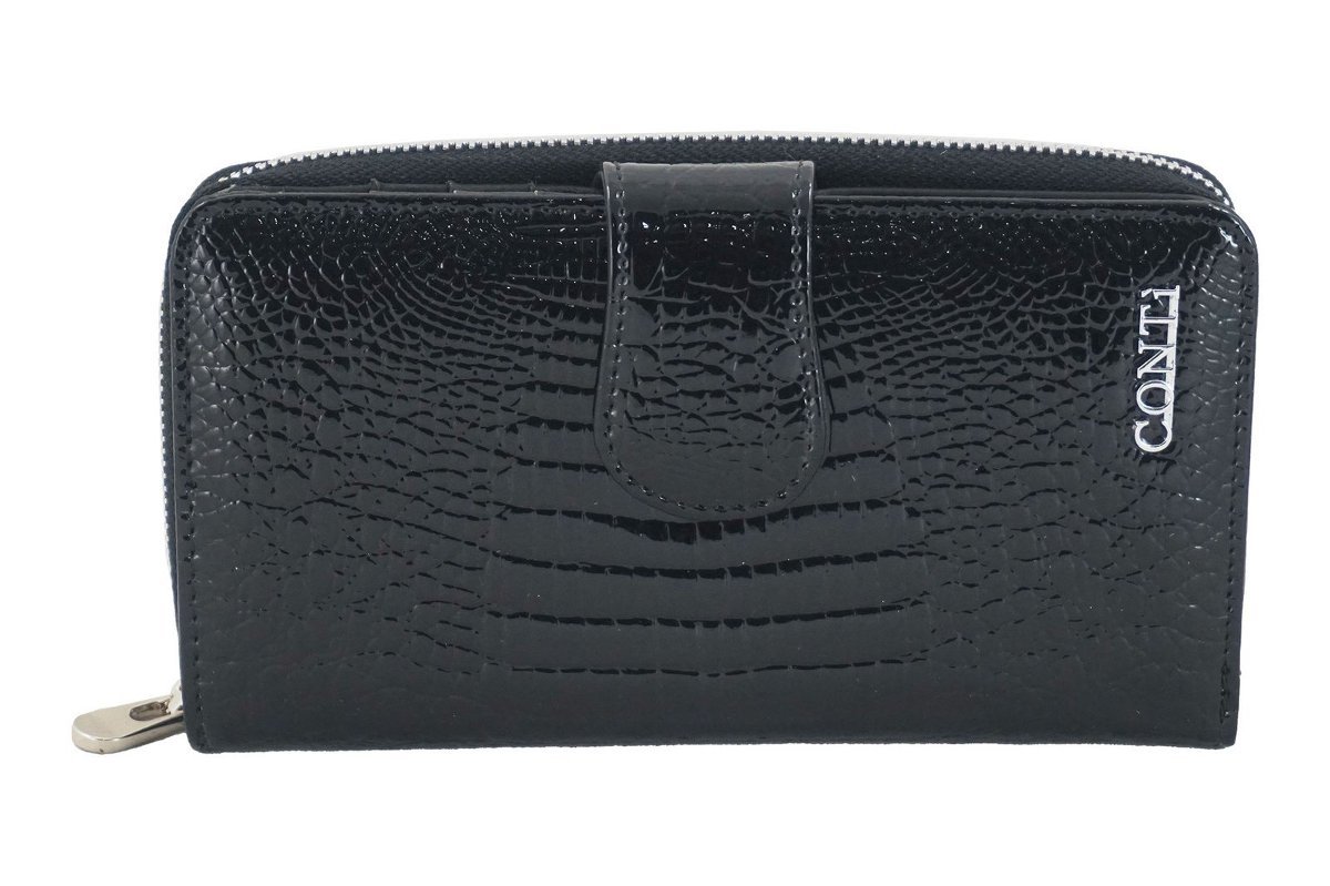Conti, Portfel damski, czarny