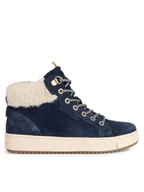 Buty dla dziewczynek - Geox Trzewiki J Rebecca Girl Wpf J26CVA 00022 C4021 S Granatowy - miniaturka - grafika 1
