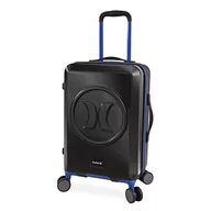 Walizki - Hurley Wave Hardside Spinner Bagaż, czarny/niebieski, czarny/niebieski, falowana twarda walizka spinningowa, Czarny/niebieski, Wachlarz twardy boczny bagaż obrotowy - miniaturka - grafika 1