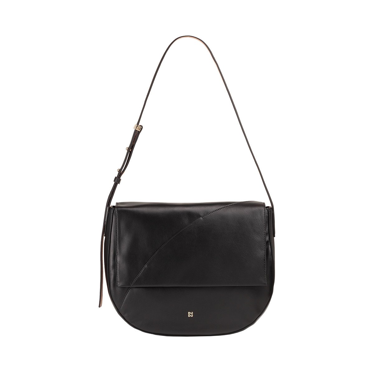 Skórzana stylowa damska listonoszka na ramię DUDU