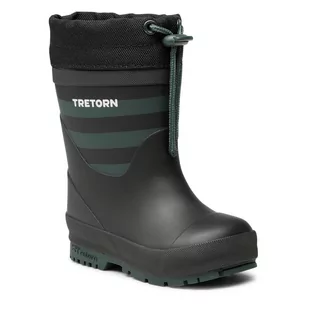 Buty dla chłopców - Kalosze Tretorn - Gränna Vinter 47265563 Frosted Green/Black - grafika 1