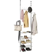 Wieszaki i stojaki - Wenko Teleskopowy organizer na ubrania APOLLON stojak do przedpokoju (B00RZNL44G) - miniaturka - grafika 1