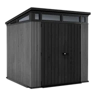 Altany ogrodowe - Domek narzędziowy PENTHOUSE 7x7 Grey Signature Collection - Keter - miniaturka - grafika 1