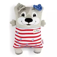 Maskotki i pluszaki - Nici Cosidoos: 2 w 1 odwracalna przytulanka i poduszka - 20 x 30 cm, pies - miniaturka - grafika 1