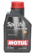 Oleje silnikowe - Motul SPECIFIC 504 00 507 00 0W30 1L - miniaturka - grafika 1