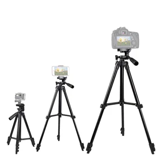 Statyw trójnóg TRIPOD 3120 na aparat fotograficzny telefon i kamerę GoPro HURTEL - Akcesoria do kamer sportowych - miniaturka - grafika 1