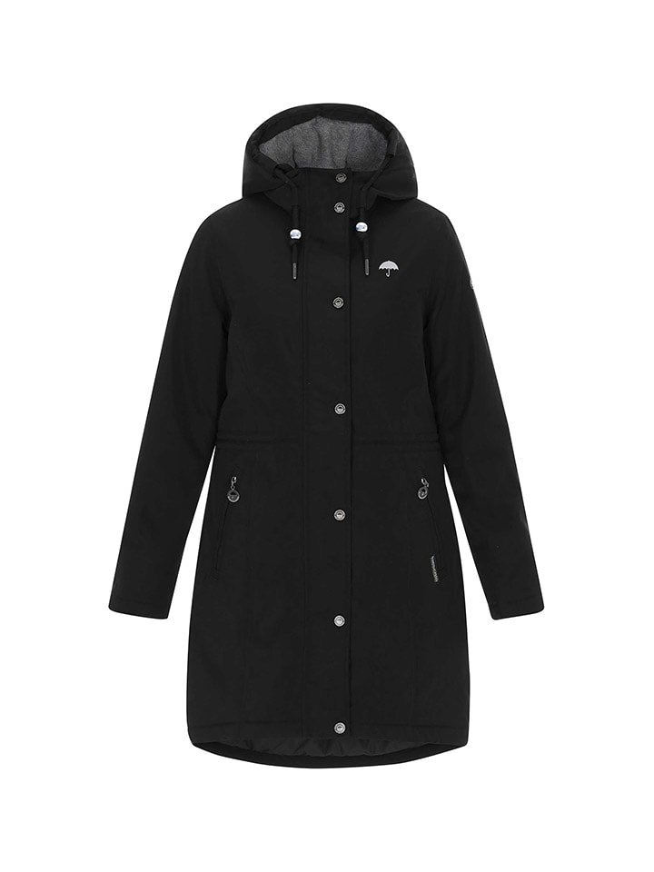 Schmuddelwedda Parka w kolorze czarnym
