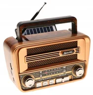 Radioodtwarzacze - RETRO TF MP3 USB Solar 4231 - miniaturka - grafika 1