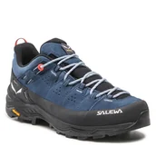 Buty trekkingowe damskie - Trekkingi Salewa - Alp Trainer 2 W 61403-8669 Dark Denim/Black 8669 - miniaturka - grafika 1
