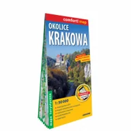 Ekonomia - ExpressMap Okolice Krakowa laminowana mapa turystyczna 1:50 000 - miniaturka - grafika 1