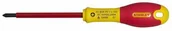 Śrubokręty - FATMAX Wkrętak elektrotechniczny FatMax VDE PZ1 X 100 mm STANLEY 1-65-418 - miniaturka - grafika 1