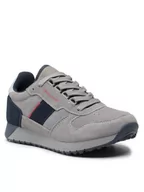 Sneakersy męskie - Cross Jeans Sneakersy II1R4008C Szary - miniaturka - grafika 1
