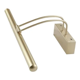 Candellux RENOIR LAMPA KINKIET 8W LED 4000K ZŁOTO SATYNA - Lampy ścienne - miniaturka - grafika 1